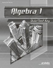 Abeka algebra quiz for sale  Winter Haven