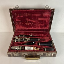 Clarinete de madeira da década de 1940 R. Marlerne feito na França comprar usado  Enviando para Brazil