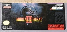 Mortal Kombat 2 Super Nintendo SNES Testado Funciona 1994 Apenas Cartucho comprar usado  Enviando para Brazil