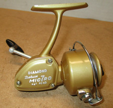 VINTAGE Diamond Deluxe MICRO 7 molinete giratório - MUITO BOM ESTADO ** RARO **JAPÃO comprar usado  Enviando para Brazil
