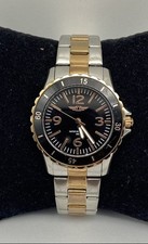 Relógio feminino Invicta 35MM WR50M preto tom ouro rosa aço inoxidável comprar usado  Enviando para Brazil