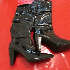 Black pvc patent for sale  CARNOUSTIE