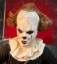 Máscara de látex PENNYWISE COSPLAY PALHAÇO IT Halloween HORROR Stephen King MASCARA x KO comprar usado  Enviando para Brazil