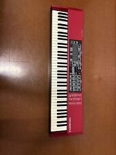 Red electro keyboard for sale  Martin