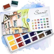 Sonnet acquerelli set usato  Italia