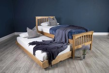 Single oak trundle for sale  LONDON
