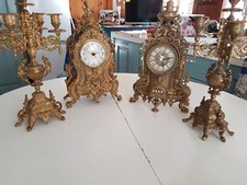 Orologi candelabri ottone usato  Asiago