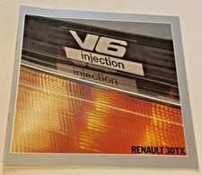 Brochure publicitaire renault d'occasion  Quarré-les-Tombes