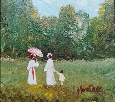 Vintage landscape painting for sale  Providence