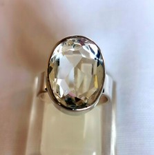 Ring kristall bergkristall gebraucht kaufen  Heiligenhaus