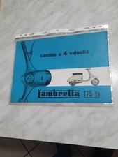 Libretto pubblicitario lambret usato  Genova