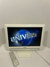 Usado, Toshiba 19” LCD TV DVD player combo 19LV50KW HDMI VGA jogos branco excelente comprar usado  Enviando para Brazil