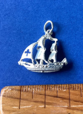 Vintage silver galleon for sale  TEIGNMOUTH