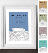 Personalised send boat for sale  NEWBURY