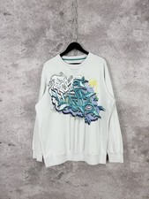 Moletom Ecko Unltd estampa gráfica grafite Y2K branco masculino tamanho G, usado comprar usado  Enviando para Brazil
