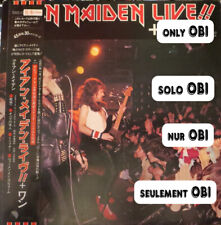 IRON MAIDEN Live!! + One Japan ( EMS-41001 ) ***Only OBI*** comprar usado  Enviando para Brazil