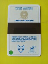 Scheda telefonica usi usato  Italia
