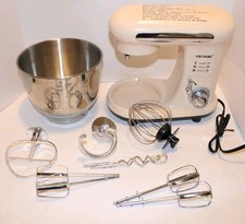 Mixer de suporte CHEFTRONIC, 3,8 qt cabeça inclinada elétrica doméstica com acessórios comprar usado  Enviando para Brazil