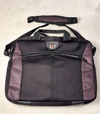 Usado, Bolsa acolchoada Swiss Gear Wenger para laptop pasta alça de ombro 18" x 13" preta comprar usado  Enviando para Brazil