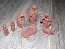 Weihnachtskrippe 7 figuren gebraucht kaufen  Vitte