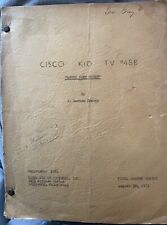 1951 original script for sale  Ozone Park