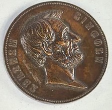 Medalla Abraham Lincoln EE. UU. como nueva elección segunda mano  Embacar hacia Mexico