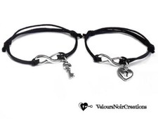 Coppia bracciali infinito usato  Villaricca