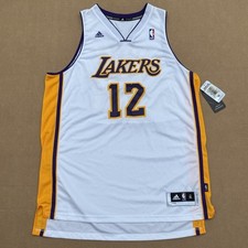 Usado, Camiseta de basquete Los Angeles LA Lakers NBA Adidas Dwight Howard #12 tamanho XL +2” comprar usado  Enviando para Brazil