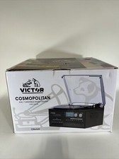 Victor Cosmopolitan toca-discos 8 em 1 centro de música com toca-discos e rádio de 3 velocidades comprar usado  Enviando para Brazil