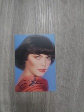 Autogramm AK Autogrammkarte Mireille Mathieu Sängerin Schauspielerin , usado comprar usado  Enviando para Brazil