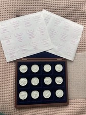 12x porzellan medaillen gebraucht kaufen  Göttingen