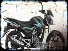 Letrero metálico A4 moto descubrir 125m Bajaj segunda mano  Embacar hacia Mexico