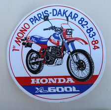 Autocollant honda 600l d'occasion  France