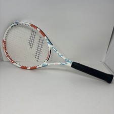 Raquete de tênis Babolat Evoke 102 branco laranja azul-petróleo 4 1/4 aderência comprar usado  Enviando para Brazil