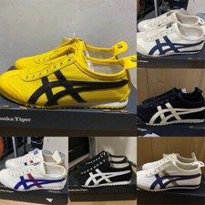 Tênis Onitsuka Tiger masculino/feminino preto/branco 1183a746-001 México 66 comprar usado  Enviando para Brazil