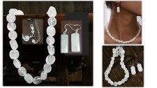 Demi parure collana usato  Italia