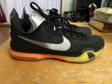 Tênis de basquete Nike Kobe 10 All-Star 742546-097 masculino 110 preto laranja, usado comprar usado  Enviando para Brazil