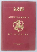 Catalogo sassone annullamenti usato  Catania