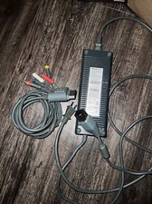 Adaptador de fuente de alimentación genuino OEM para Xbox 360 y cables de video segunda mano  Embacar hacia Mexico