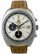 Cronógrafo masculino automático Tissot Navigator Lemania 1341, funciona comprar usado  Enviando para Brazil
