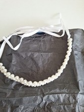Faux pearl headband for sale  CHURCH STRETTON