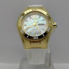 Usado, Relógio unissex TechnoMarine Cruise monograma edição limitada 36mm TM-115324 ouro comprar usado  Enviando para Brazil