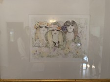 Litografia originale firmata usato  Reggio Emilia