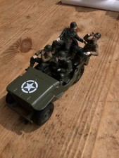 Ww2 figures jeep for sale  BELFAST
