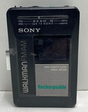 Sony Black Walkman WM AF29 Fm Am Radio comprar usado  Enviando para Brazil