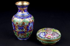 Echte cloisonné deckeldose gebraucht kaufen  Mainz