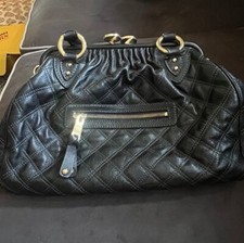 Bolsa Vintage Marc Jacobs Acolchoada Grande Stam em Preto Autêntica *NOVA* Alça de Corrente comprar usado  Enviando para Brazil