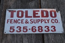 Vintage toledo fence for sale  Janesville