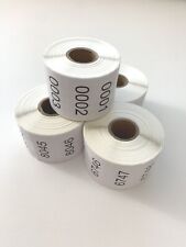 1000 labels consecutive for sale  Yorba Linda