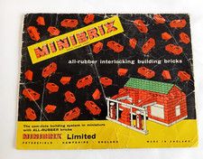 Minibrix vintage instruction for sale  BIRMINGHAM